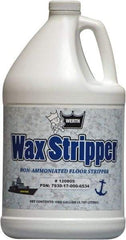 Werth Sanitary Supply - 1 Gal Plastic Bottle Stripper - Use on Resilient Tile, Vinyl Tile - Makers Industrial Supply