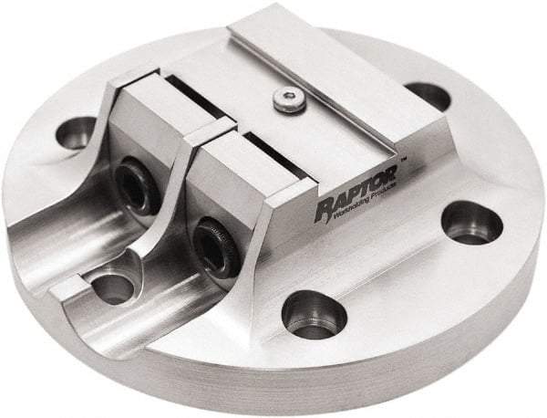 Raptor Workholding - 3/4" Jaw Width, 1.3" High Dovetail Vise - For Use with 4 & 5 Axis Workholding Systems - Makers Industrial Supply