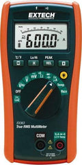 Extech - EX363, CAT IV, 1,000 VAC/VDC, Digital True RMS Multimeter - 40 mOhm, Measures Voltage, Capacitance, Frequency, Resistance - Makers Industrial Supply