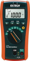 Extech - EX360, CAT IV, 1,000 VAC/VDC, Digital True RMS Multimeter - 40 mOhm, Measures Voltage, Capacitance, Frequency, Resistance - Makers Industrial Supply