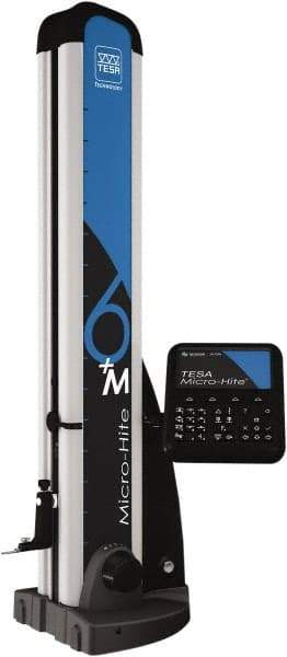 TESA Brown & Sharpe - 14" Electronic Height Gage - 0.001, 0.0001, 0.00001" Resolution, Accurate to 0.00007", Hybrid Touch Screen and Touch Pad Display, USB, RS-232 Data Output - Makers Industrial Supply