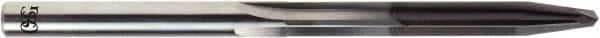 OSG - 4.86mm Reamer Diam, 1.115" Flute Length, Combo Drill & Reamer - 3" OAL, Right Hand Cut, Carbide, Diamond Finish - Makers Industrial Supply