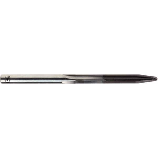 Die Drill Bit: 1/4″ Dia, 118 °, Solid Carbide Diamond Finish, 1.461″ Flute Length, 3″ OAL