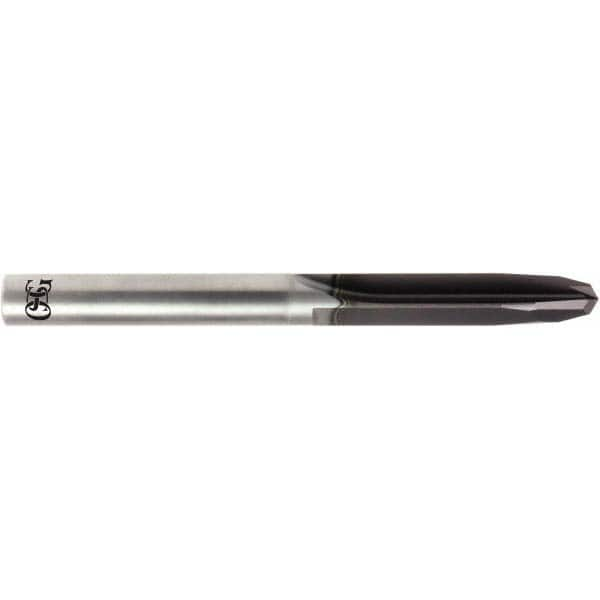 OSG - #11, 0.1915", 120° Point, Solid Carbide Straight Flute Drill Bit - Makers Industrial Supply