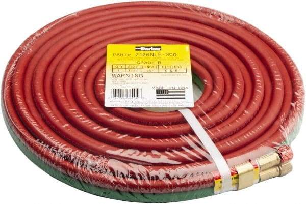 Parker - Welding Hose Inside Diameter (Inch): 1/4 Outside Diameter (Decimal Inch): 0.5310 - Makers Industrial Supply