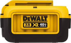 DeWALT - 40 Volt Lithium-Ion Power Tool Battery - 7.5 Ahr Capacity, 170 min Charge Time, Series 40V Max - Makers Industrial Supply