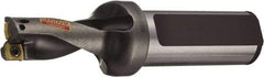 Sandvik Coromant - 1.498" Max Drill Depth, 2xD, 0.687" Diam, Indexable Insert Drill - 2 Inserts, 1" Shank Diam, Flange Shank - Makers Industrial Supply