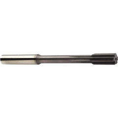 Chucking Reamer: 0.4713″ Dia, 4.7244″ OAL, 1.0236″ Flute Length, Solid Carbide 6 Flute, RH