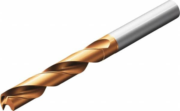 Sandvik Coromant - #16 142° Spiral Flute Solid Carbide Screw Machine Drill Bit - Makers Industrial Supply