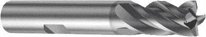 Sandvik Coromant - 5mm, 4 Flute, Solid Carbide, Corner Radius End Mill - 54mm OAL, 35° Helix, Right Hand Flute, 9.5mm LOC, Right Hand Cut - Makers Industrial Supply