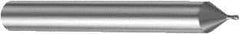 Sandvik Coromant - 1mm, 1mm LOC, 6mm Shank Diam, 54mm OAL, 2 Flute, Solid Carbide Square End Mill - Single End, TiAlN Finish, Spiral Flute, 30° Helix, Centercutting, Right Hand Cut, Right Hand Flute, Series CoroMill Plura - Makers Industrial Supply