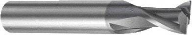 Sandvik Coromant - 4.5mm, 2 Flute, Solid Carbide, Corner Radius End Mill - 54mm OAL, 30° Helix, Right Hand Flute, 5.5mm LOC, Right Hand Cut - Makers Industrial Supply