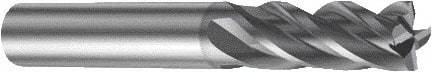 Sandvik Coromant - 2mm, 7.5mm LOC, 6mm Shank Diam, 57mm OAL, 4 Flute, Solid Carbide Square End Mill - AlCrN Finish, 35° Helix, Centercutting, Right Hand Cut, Right Hand Flute, Series CoroMill Plura - Makers Industrial Supply