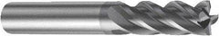 Sandvik Coromant - 3.5mm, 4 Flute, Solid Carbide, Corner Radius End Mill - 57mm OAL, 37° Helix, Right Hand Flute, 10mm LOC, Right Hand Cut - Makers Industrial Supply