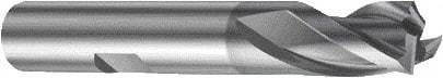 Sandvik Coromant - 4mm, 3 Flute, Single End, Solid Carbide, Corner Chamfer End Mill - 54mm OAL, Right Hand Flute, 5.5mm LOC, Right Hand Cut - Makers Industrial Supply