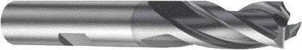 Sandvik Coromant - 12mm, 3 Flute, Solid Carbide, Corner Radius End Mill - 83mm OAL, 30° Helix, Right Hand Flute, 22.5mm LOC, Right Hand Cut - Makers Industrial Supply