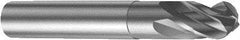 Sandvik Coromant - 8mm Diam, 8mm LOC, Solid Carbide Ball End Mill - 63mm OAL, 8mm Shank Diam, Ball Flute - Makers Industrial Supply