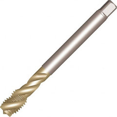 Sandvik Coromant - MF18x1.5 MF 4 Flute 6H Spiral Flute Tap - High Speed Steel, AlCrN Finish, 110mm OAL, Right Hand Thread, Series CoroTap 300 - Makers Industrial Supply