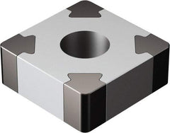 Sandvik Coromant - SNGA322 Grade 7025 CBN Turning Insert - Uncoated, 90° Square, 3/8" Inscr Circle, 1/8" Thick, 1/32" Corner Radius - Makers Industrial Supply