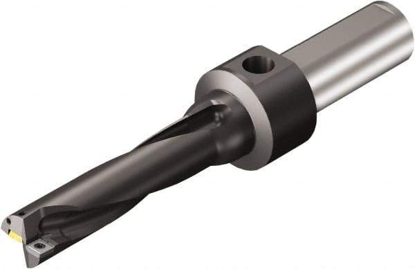 Sandvik Coromant - 158.7mm Max Drill Depth, 4xD, 39.67mm Diam, Indexable Insert Drill - 38.1mm Shank Diam, 1.5 Cylindrical Shank - Makers Industrial Supply