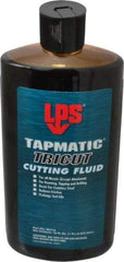 LPS - Tapmatic TriCut, 16 oz Bottle Cutting & Tapping Fluid - Semisynthetic, For Boring, Broaching, Drawing, Drilling, Engraving, Facing, Milling, Reaming, Sawing, Stamping, Tapping, Threading, Turning - Makers Industrial Supply