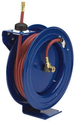 CoxReels - 50' Spring Retractable Hose Reel - 250 psi, Hose Included - Makers Industrial Supply