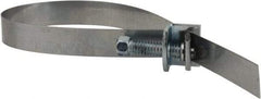 IDEAL TRIDON - SAE Size 48, 1 to 3-1/2" Diam, Galvanized Steel Adjustable Strap Worm Drive Clamp - Makers Industrial Supply