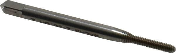 Balax - #2-56 UNC H2 Thread Limit Bottoming Thread Forming Tap - High Speed Steel, Bright Finish, 1-3/4" OAL, 7/16" Thread Length, Right Hand Thread, Series BXB - Makers Industrial Supply