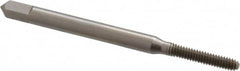 Balax - #3-48 UNC H2 Thread Limit Bottoming Thread Forming Tap - High Speed Steel, Bright Finish, 1-13/16" OAL, 1/2" Thread Length, Right Hand Thread, Series BXB - Makers Industrial Supply