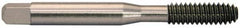 Balax - #12-24 UNC H6 Thread Limit Bottoming Thread Forming Tap - High Speed Steel, Bright Finish, 2-3/8" OAL, 15/16" Thread Length, Right Hand Thread, Series BXB - Makers Industrial Supply