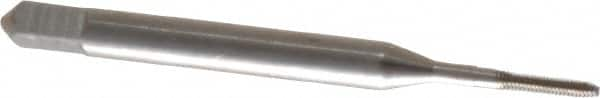 Balax - #00-90 UNC H2 Thread Limit Bottoming Thread Forming Tap - High Speed Steel, Bright Finish, 1-5/8" OAL, 1/4" Thread Length, Right Hand Thread, Series BXMIN - Makers Industrial Supply