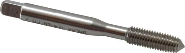 Balax - 1/4-28 UNF H5 Thread Limit Plug Thread Forming Tap - High Speed Steel, Bright Finish, 2-1/2" OAL, 1" Thread Length, Right Hand Thread, Series BXP - Makers Industrial Supply