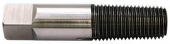 Balax - 3/4-14 NPTF, Bright Finish, High Speed Steel, Thread Forming Pipe Tap - 3-1/4 Inch Overall Length, 1-3/8 Inch Thread Length, 29/32 Inch Shank Diameter, 11/16 Inch Square Length, 0.679 Inch Square Size, Series BXPT - Makers Industrial Supply