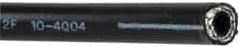 Parker - -6 Hose Size, 3/8" ID, 1,125 psi Work Pressure Hydraulic Hose - 4" Radius, Synthetic Rubber, -40°F to 257°F - Makers Industrial Supply