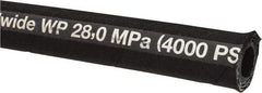 Parker - -8 Hose Size, 1/2" ID, 4,000 psi Work Pressure Hydraulic Hose - Synthetic Rubber, -40°F to 250°F - Makers Industrial Supply