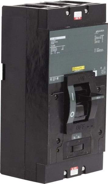 Square D - 300 Amp, 240 V, 3 Pole, Panel Mount Molded Case Circuit Breaker - Thermal Magnetic Trip, 25 kA at 240 VAC Breaking Capacity - Makers Industrial Supply