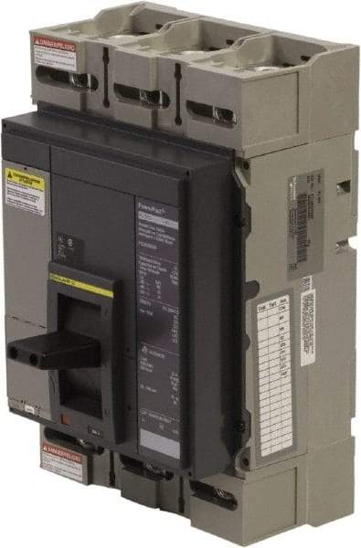 Square D - 600 Amp, 600 VAC, 3 Pole, Plug In Molded Case Circuit Breaker - Electronic Trip, 3/0 AWG - Makers Industrial Supply