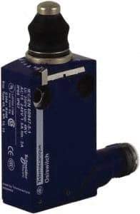 Telemecanique Sensors - SP, NC/NO, 240 VAC, 4 Pin M12 Male Terminal, End Plunger Actuator, General Purpose Limit Switch - IP66, IP67, IP68 IPR Rating - Makers Industrial Supply