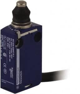 Telemecanique Sensors - DP, NC/NO, 240 VAC, Removable Cable Terminal, End Plunger Actuator, General Purpose Limit Switch - IP66, IP67, IP68 IPR Rating - Makers Industrial Supply