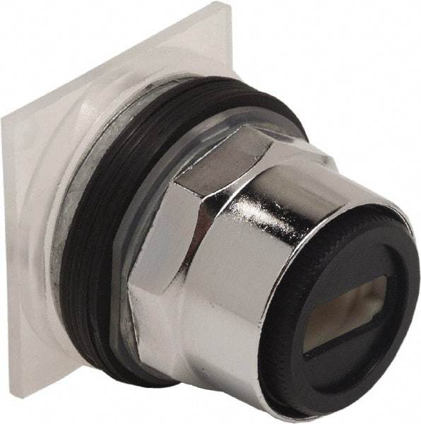 Schneider Electric - 1.18 Inch Mount Hole, 3 Position, Pushbutton Operated, Selector Switch Only - Maintained (MA), without Contact Blocks, Weatherproof and Dust and Oil Resistant - Makers Industrial Supply