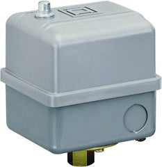 Square D - 1, 7, 9 and 3R NEMA Rated, 80 to 100 psi, Electromechanical Pressure and Level Switch - Adjustable Pressure, 575 VAC, L1-T1, L2-T2 Terminal, For Use with Square D Pumptrol - Makers Industrial Supply