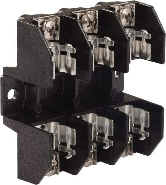 Square D - 3 Pole, 250 Volt, 30 Amp, Surface Mount Fuse Holder - Compatible with H Class Fuse - Makers Industrial Supply