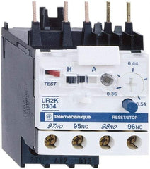 Schneider Electric - 0.36 to 0.54 Amp, 250 VDC, 690 Volt and 690 VAC, Thermal IEC Overload Relay - Trip Class 10A, For Use with LC1K, LC7K, LP1K and LP4K - Makers Industrial Supply