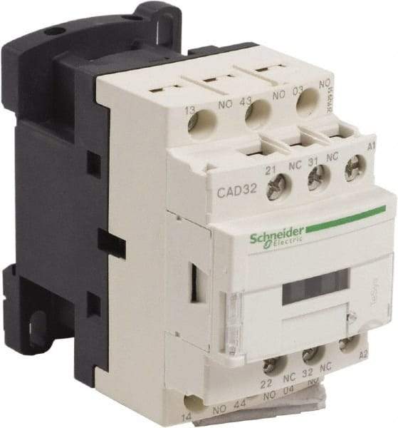 Schneider Electric - 2NC/3NO, 120 VAC at 50/60 Hz Control Relay - 17 V - Makers Industrial Supply