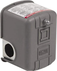 Square D - 1 NEMA Rated, General Purpose Pressure and Level Switch - Fixed Pressure, 575 VAC, Screw Terminal, For Use with Electrically Driven Air Compressors - Makers Industrial Supply