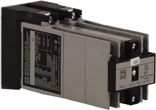 Square D - 10NO, 600 VAC Control Relay - Panel Mount - Makers Industrial Supply