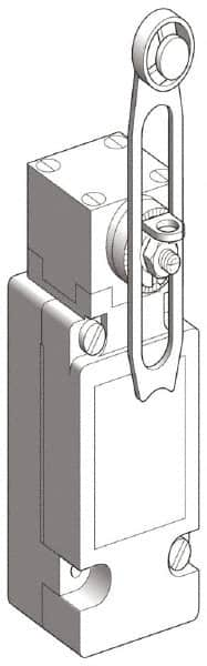 Telemecanique Sensors - SP, NC/NO, 600 VAC, Screw Terminal, Roller Lever Actuator, General Purpose Limit Switch - IP66 IPR Rating - Makers Industrial Supply