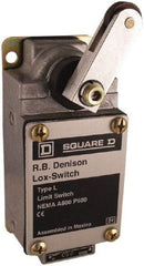 Square D - DPDT, NC/NO, 600 Volt, Screw Terminal, Rotary Spring Return Actuator, General Purpose Limit Switch - 1, 2, 4, 12, 13 NEMA Rating, IP67 IPR Rating - Makers Industrial Supply