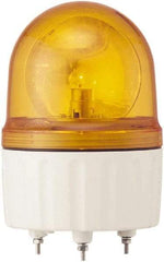 Schneider Electric - 24 VAC/VDC, 125 mAmp, Rotating Beacon LED Light - Surface Mounted, 6.61 Inch High, 120mm Diameter, 138 Flashes per min - Makers Industrial Supply