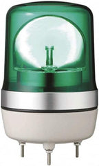 Schneider Electric - 24 VAC/VDC, 125 mAmp, Rotating Beacon LED Light - Surface Mounted, 6.77 Inch High, 106mm Diameter, 138 Flashes per min - Makers Industrial Supply